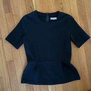 Madewell peplum top